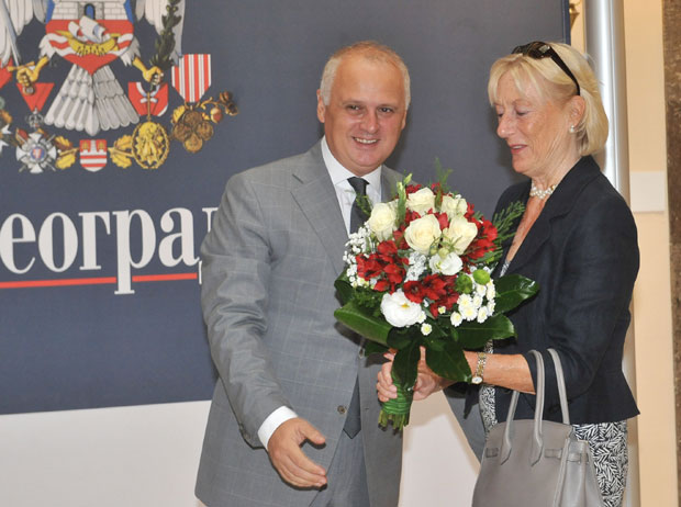 Весић у Старом двору са руском принцезом Олгом Романов (ФОТО)


